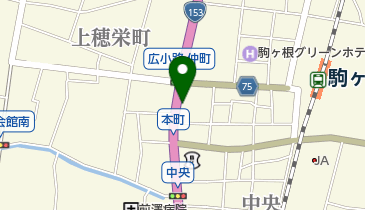 ブティックとのおの地図画像