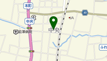 いつみ理容室の地図画像