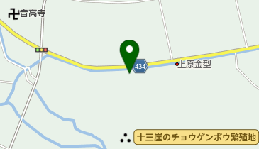 上原果樹園の地図画像