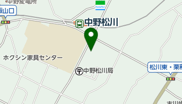 松川区民会館の地図画像