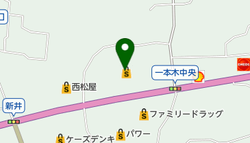 石沢クリーニング店 イオン中野店の地図画像