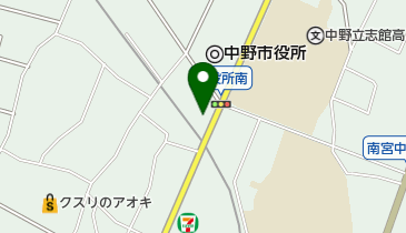 石沢クリーニング店 南宮店の地図画像