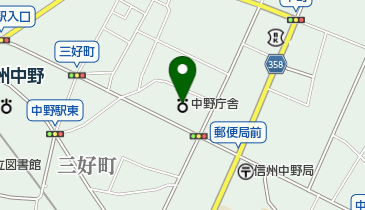 長野県土地改良事業団体連合会北信支所の地図画像