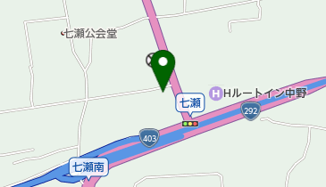 ブックオフ中野七瀬店の地図画像