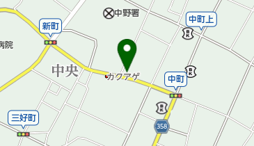 アオキヤ呉服店西原靖の地図画像