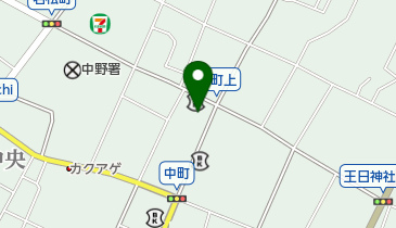 菊一屋の地図画像