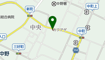 カクアゲ本店の地図画像