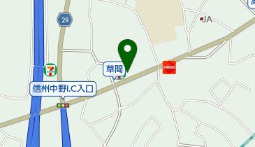 湯川酒店の地図画像