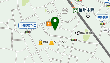 海野接骨院の地図画像