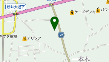 アサヌマ理容店の地図画像