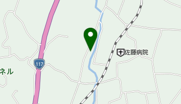 神田理容店の地図画像