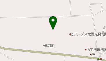 双和産業株式会社大町工場の地図画像