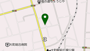 グリーンフォレスト大町校の地図画像