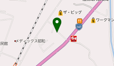 サキナビューティースペース大町の地図画像