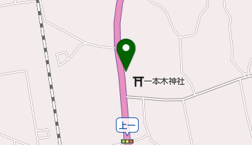 ヘアーサロンホシナの地図画像