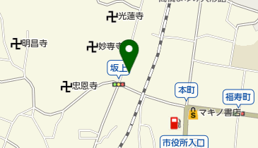 ひろたや呉服店の地図画像