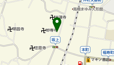 たちばなや酒店の地図画像