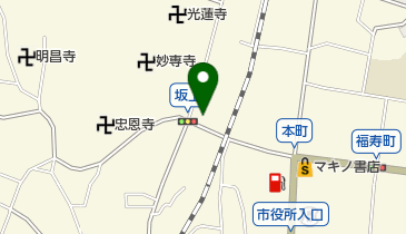 坂上モータースの地図画像