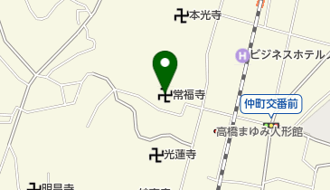 常福寺の地図画像