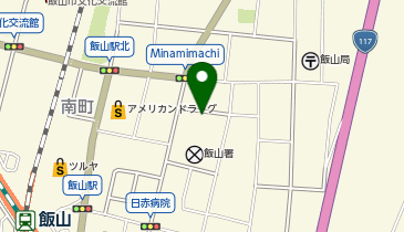 飯山学園の地図画像