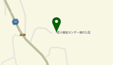 飯山市 老人福祉センター湯の入荘の地図画像
