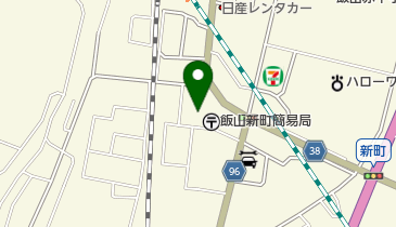 おしゃれサロン白い鳥の地図画像