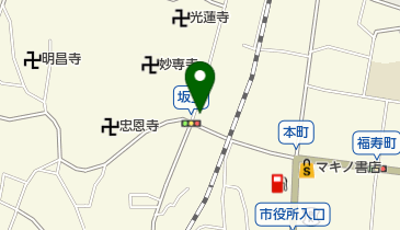 明石仏壇店 愛宕町店の地図画像