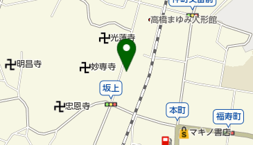 有限会社岸田仏壇店の地図画像
