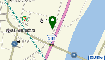 長谷川理容室の地図画像