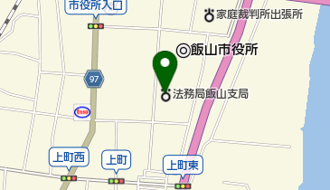 飯山区検察庁の地図画像
