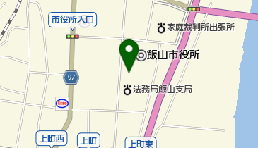 北信森林管理署の地図画像