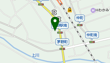 信濃カメラ店の地図画像