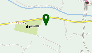 花蒔公民館の地図画像