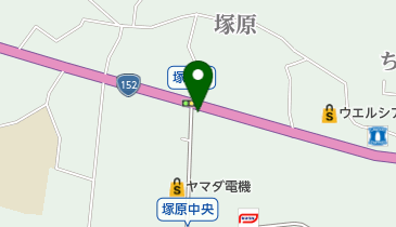 白鳥ドライクリーニング工場 塚原店の地図画像