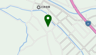 西茅野ゴルフ練習場の地図画像