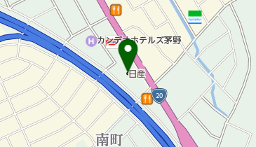 株式会社日産サティオ松本茅野店の地図画像