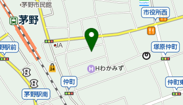 上条写真館の地図画像