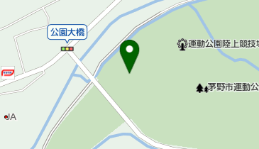 茅野市運動公園 総合体育館受付の地図画像
