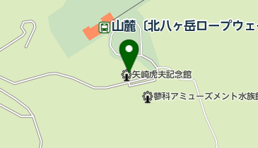 蓼科高原美術館の地図画像