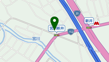 茅野市消防団 宮川分団 第2部の地図画像