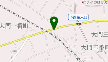 大西食糧販売店の地図画像