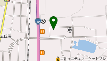 塩尻スイミングスクールの地図画像