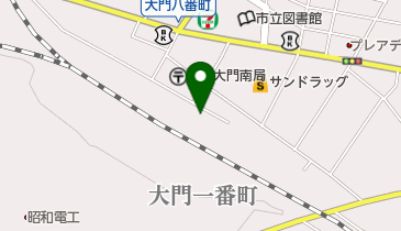 ヘルスパ塩尻の地図画像