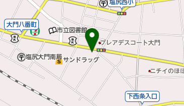 京屋の地図画像