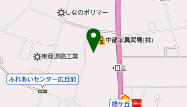 クリーニング館昭和 ツルヤ広丘店の地図画像