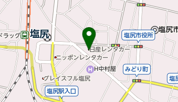 おしゃれショップヒラカワの地図画像