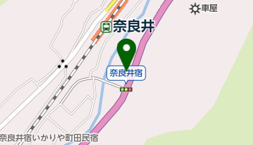 有限会社楢川自動車の地図画像