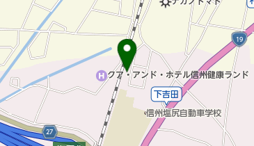 オートボディフジモリの地図画像