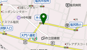 明治安田生命保険相互会社松本支社塩尻営業所の地図画像