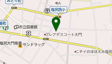 SK理容館の地図画像